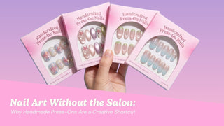 Four different eyecandys press-on nails