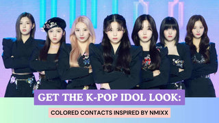 Get the K-Pop Idol Look: Colored Contacts Inspired by NMIXX