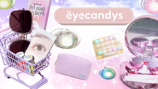 Eyecandys contact lenses and accessories for eye color enhancement and stylish looks.
