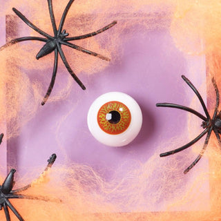 EyeCandys Cosplay 002 Red Fireball Color Contact Lens - EyeCandys