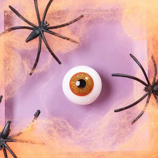 EyeCandys Cosplay 002 Red Fireball Color Contact Lens - EyeCandys