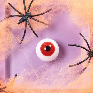 EyeCandys Cosplay 017 Solid Red Color Contact Lens - EyeCandys