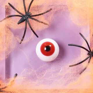 EyeCandys Cosplay 017 Solid Red Color Contact Lens - EyeCandys