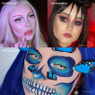 Cosplay/Halloween Lens Set (3 Pairs)