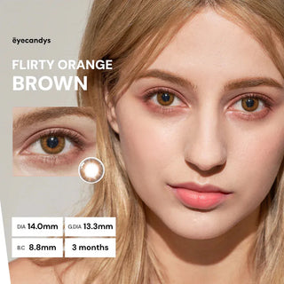 Pink Label Flirty Orange Brown - EyeCandys