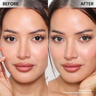 EyeCandys Cashmere Satin Olive