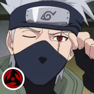 Image showing Kakashi Mangekyou Red T-01 Red Sharingan Cosplay Contacts