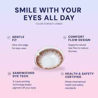 Pink Label Pointe Choco (Custom Toric for Astigmatism) - EyeCandys