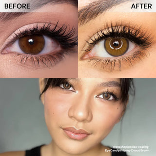 Pink Label Honey Donut Brown (Custom Toric for Astigmatism) - EyeCandys