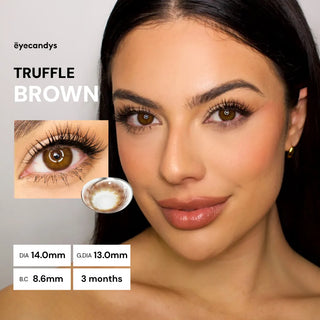 Pink Label Truffle Brown (Custom Toric for Astigmatism) - EyeCandys