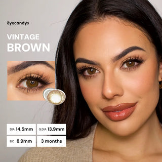 Pink Label Vintage Brown - EyeCandys