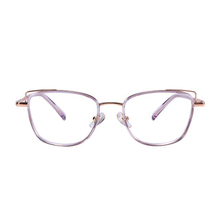 EyeCandys Kaylee Prescription Reading Glasses with Vintage Colorful Eyewear Frames available in Blue Light Blocking