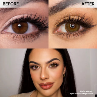 Pink Label Vintage Brown - EyeCandys