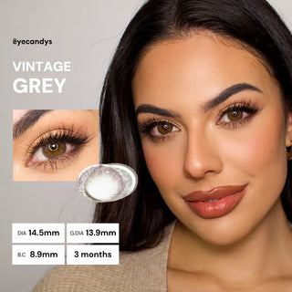 Pink Label Vintage Grey - EyeCandys