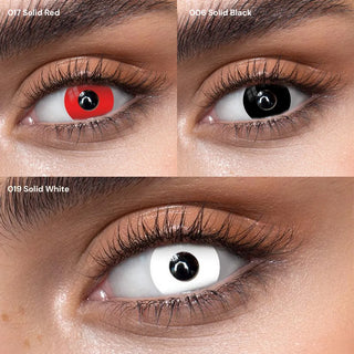 Cosplay/Halloween Lens Set (3 Pairs)