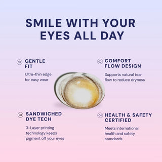 The Golden Gaze Set (For Enhancing Brown Eyes) - EyeCandys