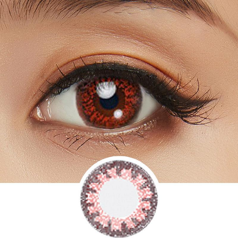 Buy Bausch & Lomb Lacelle Colors Charming Bronze Circle Lenses