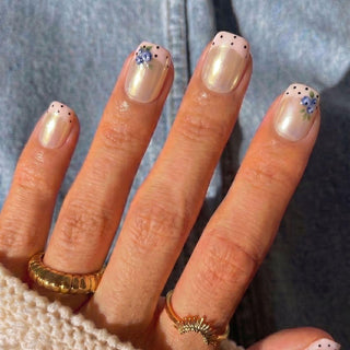 Berry French Press-On Nails