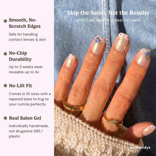 Berry French Press-On Nails