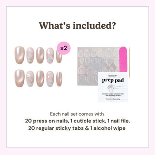Champagne Toast Press-On Nails