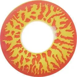 EyeCandys Cosplay 002 Red Fireball Color Contact Lens - EyeCandys