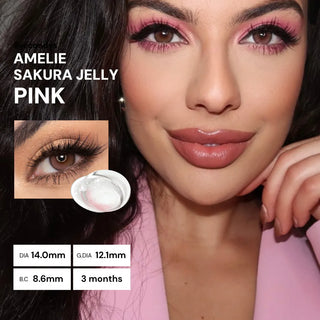 EyeCandys Amelie Sakura Jelly Pink - EyeCandys