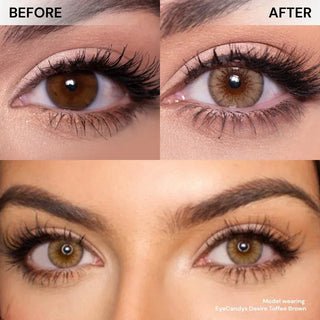 EyeCandys Desire Toffee Brown