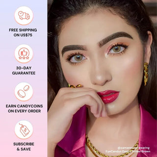 EyeCandys Desire Toffee Brown