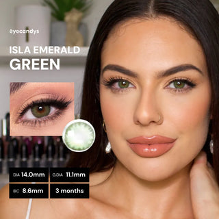 EyeCandys Isla Emerald Green - EyeCandys