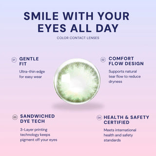 EyeCandys Isla Emerald Green - EyeCandys