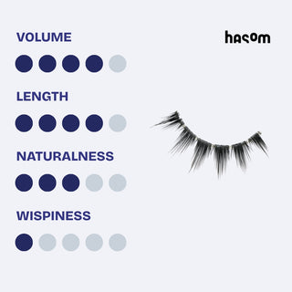 Hasom First Touch Strip Lashes - Fancy 02