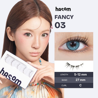 Hasom First Touch Strip Lashes - Fancy 03
