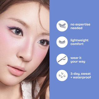 Hasom First Touch Strip Lashes - Glamorous 03