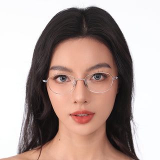 Zephyr Slim Oval Glasses