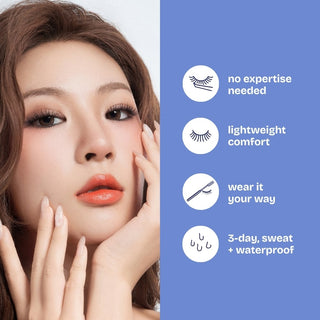 Hasom First Touch Lash Clusters - Glossy 01