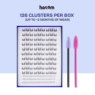 Hasom First Touch Lash Clusters - Glossy 04