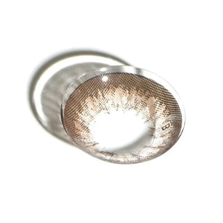 EyeCandys Pink Label Grang Choco prescription contact lenses feature a rich chocolate brown tone, enhancing dark eyes with a warm, natural look. These lenses provide a comfortable and stylish upgrade, available in various prescriptions for daily wear.