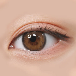 Pink Label Karina Brown Colored Contacts Circle Lenses - EyeCandys