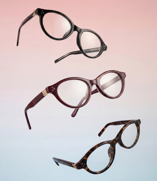 EyeCandys Loretta unisex oval prescription eyeglasses, 51mm lens width, 20mm bridge, 145mm temple