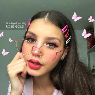 Luna Round Glasses - EyeCandys