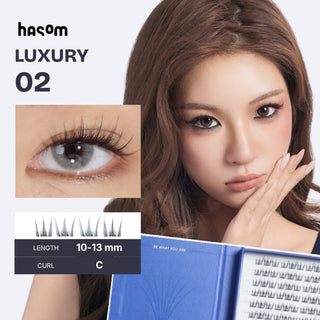 Hasom First Touch Lash Clusters - Luxury 02