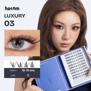 Hasom First Touch Lash Clusters - Luxury 03