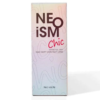 NEO Neoism Chic Grey (50pk) Colored Contacts Circle Lenses - EyeCandys