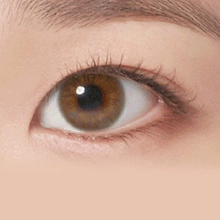 NEO Neoism Pure Orange Brown (50pk) Colored Contacts Circle Lenses - EyeCandys