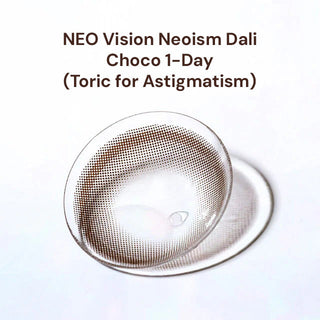 NEO Vision Neoism Dali Choco 1-Day Toric for Astigmatism (30pk) - EyeCandys