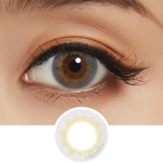 N's Collection Cider Grey (10pk) Natural Color Contact Lens for Dark Eyes - EyeCandys