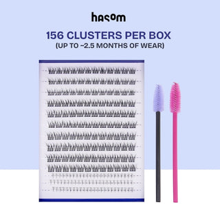 Hasom First Touch Lash Clusters - Natural 02