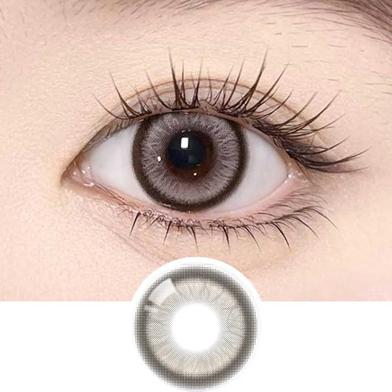 Olola Meow Vivid Aby Brown Colour Contact Lens Prescription