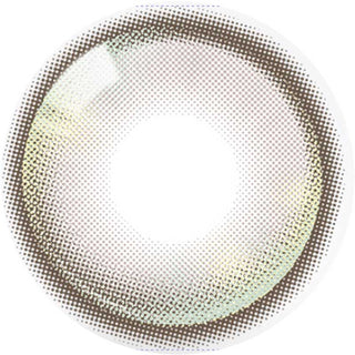 Close up detailed view of a Olala Meow Savannah Brown contact lens design