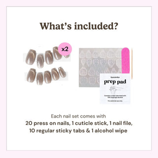 Step by step nail care video showing how to remove reusable press on nails with cuticle oil for a safe, damage-free manicure removal process.